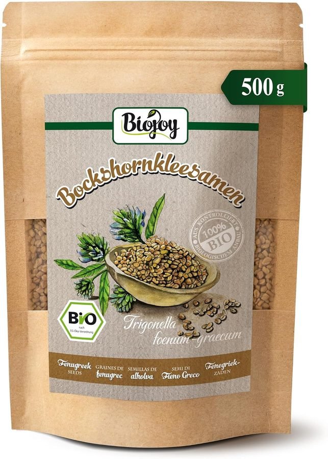 Sachet de graines de fenugrec bio Biojoy, 500 g