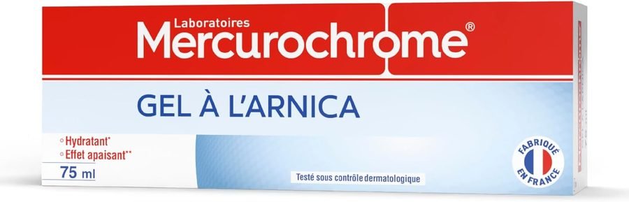 Tube de gel à l’arnica Mercurochrome, 75 ml
